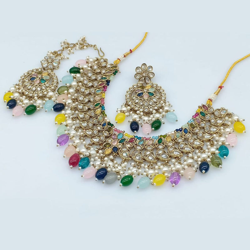 Rani Sati Jewels Reverse AD Necklace Set