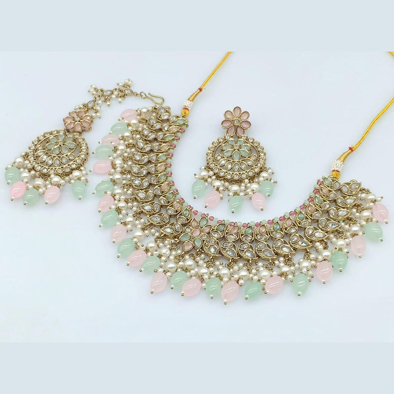 Rani Sati Jewels Reverse AD Necklace Set