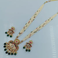Rani Sati Jewels Gold Plated Long Necklace Set