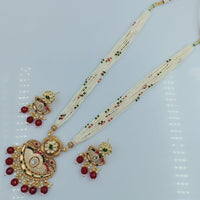 Rani Sati Jewels Gold Plated Long Necklace Set
