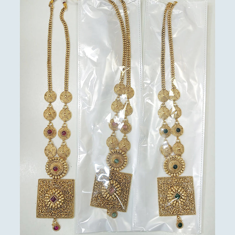 Rani Sati Jewels Gold Plated Necklace Set (1 Piece Only)