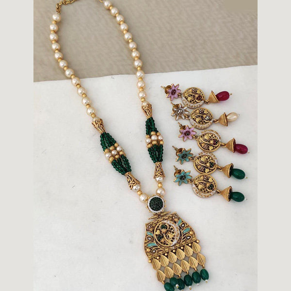 Rani Sati Jewels Gold Plated Necklace Set