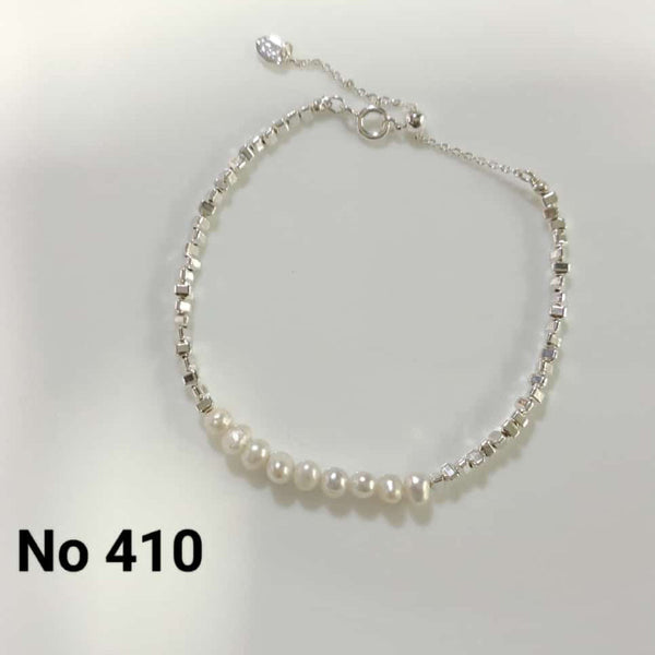 Tarohi Jewels Silver Plated Adjustable Bracelet
