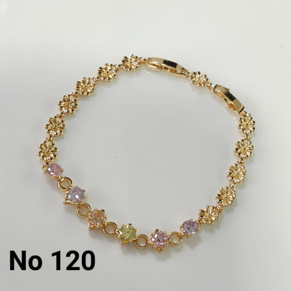 Tarohi Jewels Gold Plated Adjustable Bracelet