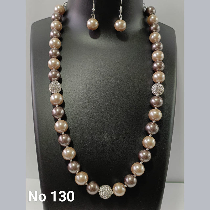 Tarohi Jewels Gold Plated Pearl Necklace Set