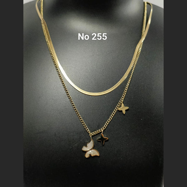 Tarohi Jewels Gold Plated Chain Pendent