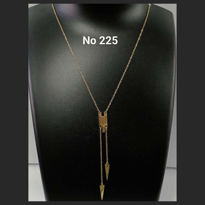 Tarohi Jewels Gold Plated Chain Pendent