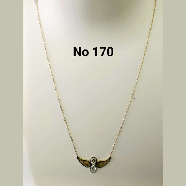 Tarohi Jewels Gold  Plated Chain Pendent