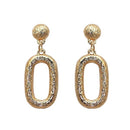 Beadside Gold Plated  Dangler Earrings - 1302828