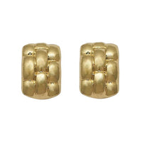 Tip Top Fashions Gold Plated Stud Earrings - 1302829