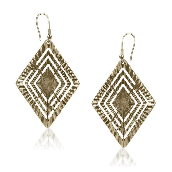 Urthn Gold Plated Dangler Earrings - 1304716