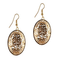The99Jewel Austrian Stone Gold Plated Dangler Earrings - 1306423
