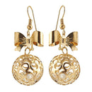 The99Jewel Austrian Stone Gold Plated Dangler Earrings - 1306427