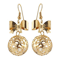 The99Jewel Austrian Stone Gold Plated Dangler Earrings - 1306427