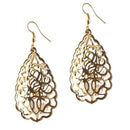 The99Jewel Austrian Stone Gold Plated Dangler Earrings - 1306430