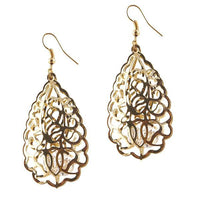 The99Jewel Austrian Stone Gold Plated Dangler Earrings - 1306430