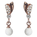 Urbana Gold Plated Austrian Stone Dangler Earrings - 1306860
