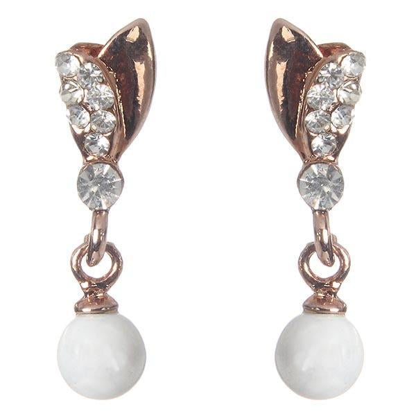 Urbana Gold Plated Austrian Stone Dangler Earrings - 1306860