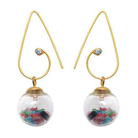 Urthn Gold Plated Austrian Stone Dangler Earring - 1307913