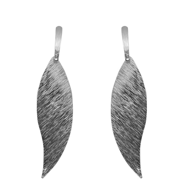 Urthn Black Plated Dangler Earrings - 1307926A