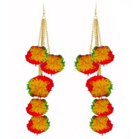Jeweljunk Multi Thread Gold Plated Earrings - 1308301A