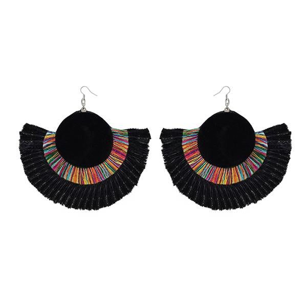 Jeweljunk Multicolor Thread Earrings - 1308357F