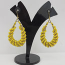 Jeweljunk Gold Plated Beads Dangler Earrings  - 1309094A