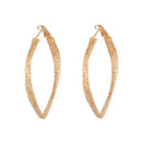 Kriaa Gold Plated Hoop Earrings - 1310201B