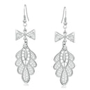 Urthn Zinc Alloy Silver Plated Stone Dangler Earrings - 1310604