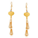 Urthn Stone Gold Plated Dangler Earrings - 1310626