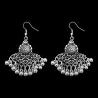 Jeweljunk Oxidised Afghani Earrings - 1311237