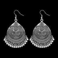 Jeweljunk Oxidised Afghani Earrings - 1311238