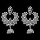 Jeweljunk Oxidised Beads Drop DanglerJhumki Earrings - 1311272