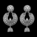 Jeweljunk Oxidised Beads Drop DanglerJhumki Earrings - 1311273