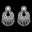 Jeweljunk Oxidised Afghani Earrings - 1311274