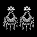 Jeweljunk Oxidised Afghani Earrings - 1311275