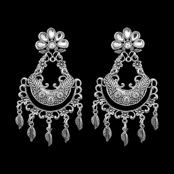 Jeweljunk Oxidised Afghani Earrings - 1311275