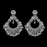 Jeweljunk Oxidised Afghani Earrings - 1311279