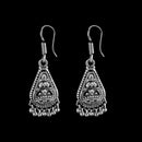 Jeweljunk Silver Plated Dangler Earrings - 1311280