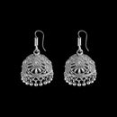 Jeweljunk Silver Plated Jhumki Earrings - 1311283