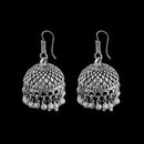 Jeweljunk Silver Plated Jhumki Earrings - 1311284
