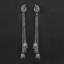 Jeweljunk Oxidised Beads Dangler Jhumki Earrings - 1311590