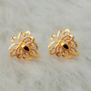 Kriaa Gold Plated Stud Earrings - 1311784