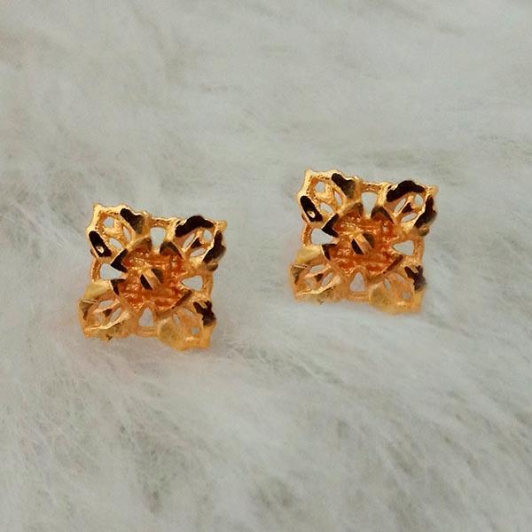 Kriaa Gold Plated Stud Earrings - 1311785