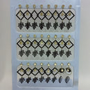 14Fashions Set of 12 Stud Earrings Combo