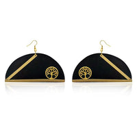 Urthn Zinc Alloy Gold Plated Dangler Earrings - 1313201A