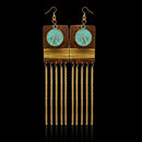 Urthn Gold Plated Dangler Earrings - 1313203C