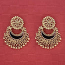 Jeweljunk Gold Plated Mirror Dangler Earrings - 1314750