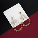 Urthn AD Stone Gold Plated Dangler Earring - 1315829C