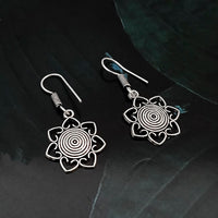 Jeweljunk Silver Plated Dangler Earrings
